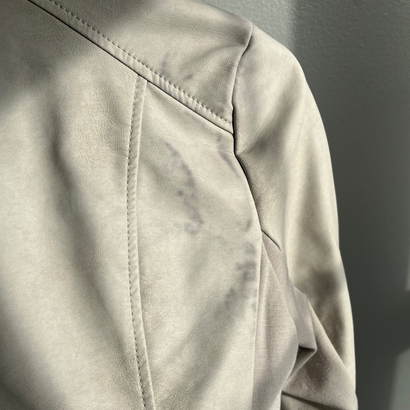 NWT Dynamite faux leather moto jacket, medium - Picture 3 of 5